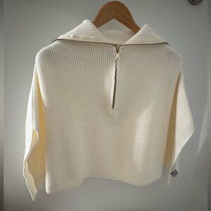 Rachel Zoe Women's Off-White Cowl Neck Sweater